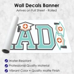 Big Dot Of Happiness Medical School Graduation Party Decor - Vinyl Wall Decals - Grad -Nursery Decor Store GUEST 7f175aaf c2ea 4eb1 a793 4f3a91946b4e