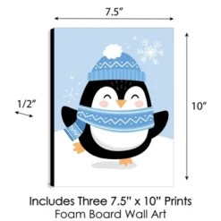 Big Dot Of Happiness Winter Penguins - Holiday Nursery Wall Art And Christmas Home Decor - 7.5 X 10 Inches - Set Of 3 Prints -Nursery Decor Store GUEST 8112f3c6 3193 4de0 9a14 8412c0bf7c64