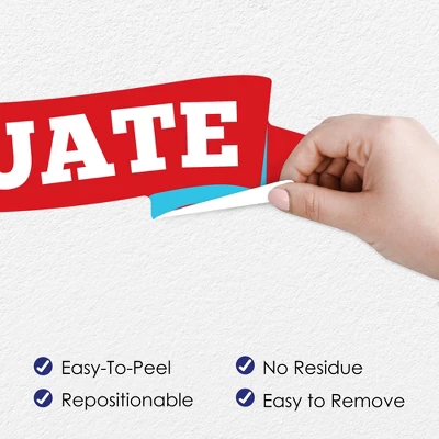 Big Dot Of Happiness Nurse Graduation Party Photo Backdrop - Wall Decals 2 Big Dot Of Happiness Nurse Graduation Party Photo Backdrop - Wall Decals - Image 2