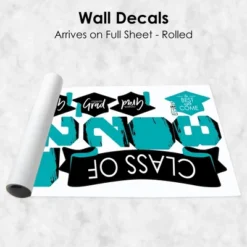 Big Dot Of Happiness Teal Class Of 2023 Graduation Party Wall Decals Set Of 20 -Nursery Decor Store GUEST 85629073 ffcc 4c05 9926 2b55ee9d1023