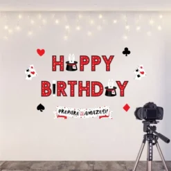 Big Dot Of Happiness Ta-Da, Magic Show - Peel And Stick Magical Birthday Party Decoration - Wall Decals Backdrop -Nursery Decor Store GUEST 8d762025 e28a 4075 8b1e f388dad5779c