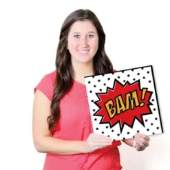 Big Dot Of Happiness Bam Superhero - Kids Room, Nursery Decor And Home Decor - 11 X 11 Inches Nursery Wall Art - Set Of 4 Prints For Baby's Room -Nursery Decor Store GUEST 917058da 8641 4fc4 8bfe 310e24b1eb2b