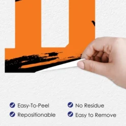 Big Dot Of Happiness Orange Graduation Party Decor - Vinyl Wall Decals - Grad -Nursery Decor Store GUEST 93db0e87 0831 4b38 b80a 2c7f26fc8414