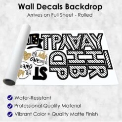 Big Dot Of Happiness 1st Birthday Little Mr. Onederful - Peel And Stick Boy First Birthday Party Decoration - Wall Decals Backdrop -Nursery Decor Store GUEST 95989725 34c6 4c48 9b82 849eae883373