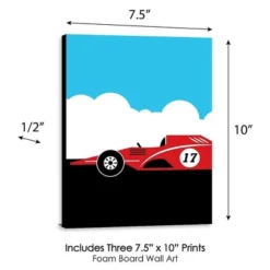 Big Dot Of Happiness Let's Go Racing - Racecar - Nursery Wall Art, Race Car Kids Room Decor & Game Room Home Decor - 7.5 X 10 Inches - Set Of 3 Prints 7 Big Dot Of Happiness Let's Go Racing - Racecar - Nursery Wall Art, Race Car Kids Room Decor & Game Room Home Decor - 7.5 X 10 Inches - Set Of 3 Prints -Nursery Decor Store GUEST 971e5229 8634 44ac 8490 a40c66d8aba8