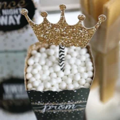 Big Dot Of Happiness Prom - Paper Straw Decor - Prom Night Striped Decorative Straws - Set Of 24 -Nursery Decor Store GUEST 9803a625 ace9 48f9 b300 9e41c10234a9