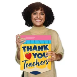 Big Dot Of Happiness Thank You Teachers - Outdoor Home Decorations - Double-Sided Teacher Appreciation Garden Flag - 12 X 15.25 Inches -Nursery Decor Store GUEST 9aaae5b9 587b 4391 9dda ca97dcf8a05c