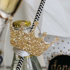 Big Dot Of Happiness Prom - Paper Straw Decor - Prom Night Striped Decorative Straws - Set Of 24 -Nursery Decor Store GUEST 9ec262fe c1ff 4605 b82e 7a0d7bd0994f