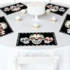 Big Dot Of Happiness Day Of The Dead - Party Table Decorations - Sugar Skull Party Placemats - Set Of 16