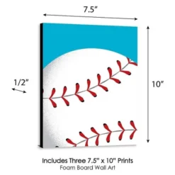 Big Dot Of Happiness Go, Fight, Win - Sports Themed Nursery Wall Art, Kids Room Decor & Game Room Home Décor - 7.5 X 10 Inches - Set Of 3 Prints -Nursery Decor Store GUEST a03a98c5 d91f 4ef1 b171 a3c98b32e2fb