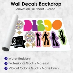 Big Dot Of Happiness 70’s Disco - Peel And Stick 1970s Disco Fever Party Decoration - Wall Decals Backdrop -Nursery Decor Store GUEST a0bfe56f a202 49dc 977c cd4046f855eb