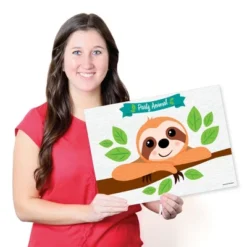 Big Dot Of Happiness Let's Hang - Sloth - Paper Birthday Party Coloring Sheets - Activity Placemats - Set Of 16 9 Big Dot Of Happiness Let's Hang - Sloth - Paper Birthday Party Coloring Sheets - Activity Placemats - Set Of 16 -Nursery Decor Store GUEST a5478d1a 2bc6 49cf 8255 efa78a03ec78