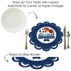 Big Dot Of Happiness Go, Fight, Win - Sports - Baby Shower Or Birthday Party Round Table Decorations - Paper Chargers - Place Setting For 12 11 Big Dot Of Happiness Go, Fight, Win - Sports - Baby Shower Or Birthday Party Round Table Decorations - Paper Chargers - Place Setting For 12 -Nursery Decor Store GUEST a54f4017 9bfd 4a97 86fc 1fd2c95dc3e2