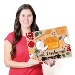 Big Dot Of Happiness Rosh Hashanah - Paper New Year Coloring Sheets - Activity Placemats - Set Of 16 -Nursery Decor Store GUEST abae17a7 5ac6 4786 9478 fb2a7276681b