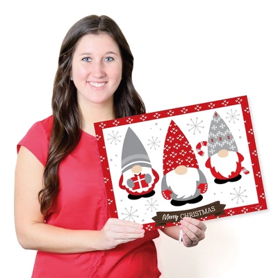 Big Dot Of Happiness Christmas Gnomes - Paper Holiday Party Coloring Sheets - Activity Placemats - Set Of 16 5 Big Dot Of Happiness Christmas Gnomes - Paper Holiday Party Coloring Sheets - Activity Placemats - Set Of 16 - Image 5