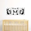 Big Dot Of Happiness Party Like A Panda Bear - Nursery Wall Art, Kids Room Decor And Panda Home Decor - Gift Ideas - 7.5 X 10 Inches - Set Of 3 Prints
