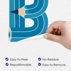 Big Dot Of Happiness Back To School - Peel And Stick First Day Of School Classroom Decorations Large Banner Wall Decals - Welcome Back -Nursery Decor Store GUEST bc4d67bb 5751 4f07 bb9d 8c023aafe826