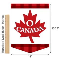 Big Dot Of Happiness Canada Day - Outdoor Home Decorations - Double-Sided Canadian Party Garden Flag - 12 X 15.25 Inches 10 Big Dot Of Happiness Canada Day - Outdoor Home Decorations - Double-Sided Canadian Party Garden Flag - 12 X 15.25 Inches -Nursery Decor Store GUEST bc90bd99 1843 44a3 8501 100149ee79bb