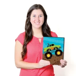 Big Dot Of Happiness Smash And Crash - Monster Truck - Boy Nursery Wall Art And Kids Room Decor - 7.5 X 10 Inches - Set Of 3 Prints -Nursery Decor Store GUEST c09a47df 99df 43f5 95b0 ad8cfefd6195