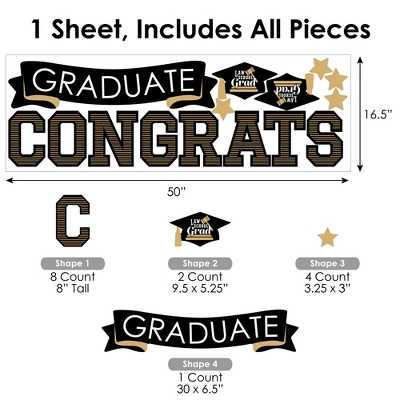 Big Dot Of Happiness Law School Graduation Party Photo Backdrop - Wall Decals 5 Big Dot Of Happiness Law School Graduation Party Photo Backdrop - Wall Decals - Image 5