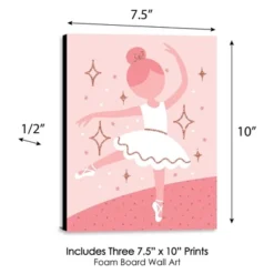 Big Dot Of Happiness Tutu Cute Ballerina - Ballet Nursery Wall Art And Kids Room Decor - 7.5 X 10 Inches - Set Of 3 Prints -Nursery Decor Store GUEST c59bae17 9c34 49cf 940f 02bcfbed62c8