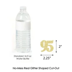 Big Dot Of Happiness Gold Glitter 95 Party Straws - No-Mess Real Gold Glitter Cut-Out Numbers & Decorative 95th Birthday Party Paper Straws - 24 Ct 8 Big Dot Of Happiness Gold Glitter 95 Party Straws - No-Mess Real Gold Glitter Cut-Out Numbers & Decorative 95th Birthday Party Paper Straws - 24 Ct -Nursery Decor Store GUEST c7c10cf4 8080 4507 be4a b042febd6918