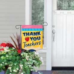 Big Dot Of Happiness Thank You Teachers - Outdoor Home Decorations - Double-Sided Teacher Appreciation Garden Flag - 12 X 15.25 Inches -Nursery Decor Store GUEST cb35e765 5c52 4a67 8d92 bbe149fd5ddd