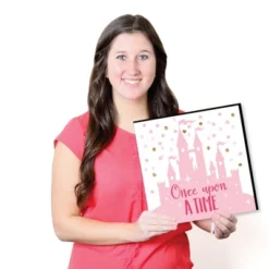 Big Dot Of Happiness Little Princess Crown - Kids Room, Nursery Decor & Home Decor - 11 X 11 Inches Nursery Wall Art - Set Of 4 Prints For Baby's Room -Nursery Decor Store GUEST cd58c673 6417 45f2 bcbf 529a43e824b0