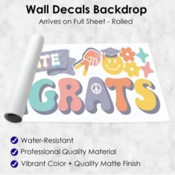 Big Dot Of Happiness Groovy School Graduation Party Photo Backdrop - Wall Decals -Nursery Decor Store GUEST d567fad4 a991 45e2 97bc d6fc7c7fbc61