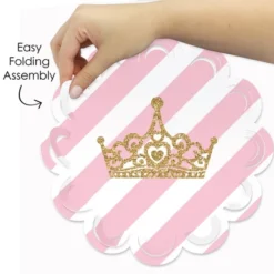 Big Dot Of Happiness Little Princess Crown Princess Baby Shower Or Birthday Party Round Table Decorations - Paper Chargers - Place Setting For 12 8 Big Dot Of Happiness Little Princess Crown Princess Baby Shower Or Birthday Party Round Table Decorations - Paper Chargers - Place Setting For 12 -Nursery Decor Store GUEST d81a4b41 ee24 42f3 84a3 e2456d3b2ae6