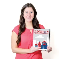 Big Dot Of Happiness Cheerio, London - British UK Skyline Wall Art, Nursery Decor And Kids Room Decorations Ideas - 7.5 X 10 Inches - Set Of 3 Prints 8 Big Dot Of Happiness Cheerio, London - British UK Skyline Wall Art, Nursery Decor And Kids Room Decorations Ideas - 7.5 X 10 Inches - Set Of 3 Prints -Nursery Decor Store GUEST dceb0b6a e6b3 486c 8add 8ca72554d8c7