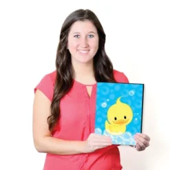 Big Dot Of Happiness Ducky Duck - Rubber Ducky Nursery Wall Art And Kids Room Decorations - Gift Ideas - 7.5 X 10 Inches - Set Of 3 Prints -Nursery Decor Store GUEST df9c4387 1a14 46d2 8619 b13efa90978b