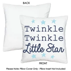 Big Dot Of Happiness Twinkle Twinkle Little Star - Baby Shower Or Birthday Party Home Decorative Cushion Case - Throw Pillow Cover - 16 X 16 Inches 10 Big Dot Of Happiness Twinkle Twinkle Little Star - Baby Shower Or Birthday Party Home Decorative Cushion Case - Throw Pillow Cover - 16 X 16 Inches -Nursery Decor Store GUEST e0628c40 a801 4c1d b2b7 397dc3e06739