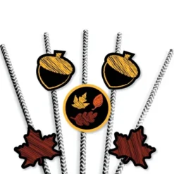 Big Dot Of Happiness Fall Leaves Paper Straw Decor - Fall Party Striped Decorative Straws - Set Of 24 7 Big Dot Of Happiness Fall Leaves Paper Straw Decor - Fall Party Striped Decorative Straws - Set Of 24 -Nursery Decor Store GUEST e104b4ed 8224 4b36 8026 a9f4680ab33b