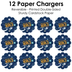 Big Dot Of Happiness Blast Off To Outer Space Rocket Ship Baby Shower Or Birthday Party Round Table Decorations - Paper Chargers Place Setting For 12 9 Big Dot Of Happiness Blast Off To Outer Space Rocket Ship Baby Shower Or Birthday Party Round Table Decorations - Paper Chargers Place Setting For 12 -Nursery Decor Store GUEST e262570a 2ad5 4a2a 8a07 4683e0e16cd5