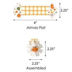 Big Dot Of Happiness Fall Friends Thanksgiving - Friendsgiving Party Paper Napkin Holder - Napkin Rings - Set Of 24 -Nursery Decor Store GUEST e345f82c c897 4ca5 963a 2e1e8d118178