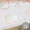 Big Dot Of Happiness Mis Quince Anos - Quinceanera Sweet 15 Birthday Party Round Table Decorations - Paper Chargers - Place Setting For 12