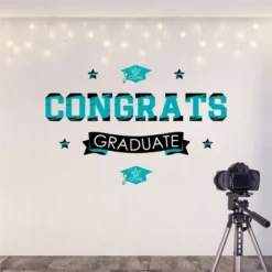 Big Dot Of Happiness Teal Graduation Party Photo Backdrop - Wall Decals -Nursery Decor Store GUEST eb6dcd06 9e7a 4461 a864 cbde5b0e91ed