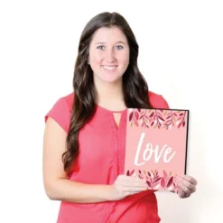 Big Dot Of Happiness Pink Elegant Cross - Nursery Wall Art, Kids Room Decor And Home Decorations - Gift Ideas - 7.5 X 10 Inches - Set Of 3 Prints -Nursery Decor Store GUEST ef06e819 8f46 42bb b33f 71e71957761f