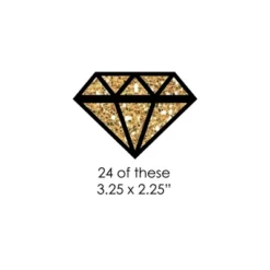 Big Dot Of Happiness Girls Night Out Paper Straw Decor - Bachelorette Party Striped Decorative Straws - Set Of 24