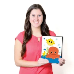 Big Dot Of Happiness Under The Sea Critters - Nursery Wall Art And Kids Room Decorations - Christmas Gift Ideas - 7.5 X 10 Inches - Set Of 3 Prints -Nursery Decor Store GUEST f2b9a428 bc37 43e4 ad53 2fa1a05dcd11