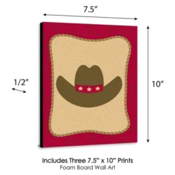 Big Dot Of Happiness Little Cowboy - Western Nursery Wall Art And Kids Room Decorations - Gift Ideas - 7.5 X 10 Inches - Set Of 3 Prints 7 Big Dot Of Happiness Little Cowboy - Western Nursery Wall Art And Kids Room Decorations - Gift Ideas - 7.5 X 10 Inches - Set Of 3 Prints -Nursery Decor Store GUEST f4aec01e 8dd3 4e4b 802b 2c559aa343fd