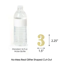 Big Dot Of Happiness Gold Glitter 3 Party Straws - No-Mess Real Gold Glitter Cut-Out Numbers & Decorative 3rd Birthday Party Paper Straws - Set Of 24 8 Big Dot Of Happiness Gold Glitter 3 Party Straws - No-Mess Real Gold Glitter Cut-Out Numbers & Decorative 3rd Birthday Party Paper Straws - Set Of 24 -Nursery Decor Store GUEST f7a40938 cef2 451d 9d59 998b5d2882b9