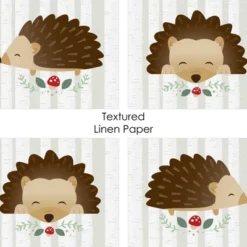 Big Dot Of Happiness Forest Hedgehogs - Unframed Woodland Nursery And Kids Room Linen Paper Wall Art - Set Of 4 - Artisms - 8 X 10 Inches 9 Big Dot Of Happiness Forest Hedgehogs - Unframed Woodland Nursery And Kids Room Linen Paper Wall Art - Set Of 4 - Artisms - 8 X 10 Inches -Nursery Decor Store GUEST f7f55cb1 b8c3 4d9e 809f 03e682c35cac