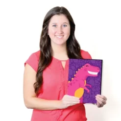 Big Dot Of Happiness Roar Dinosaur Girl - Dino Mite T-Rex Nursery Wall Art And Kids Room Decorations - Gift Ideas - 7.5 X 10 Inches - Set Of 3 Prints 8 Big Dot Of Happiness Roar Dinosaur Girl - Dino Mite T-Rex Nursery Wall Art And Kids Room Decorations - Gift Ideas - 7.5 X 10 Inches - Set Of 3 Prints -Nursery Decor Store GUEST fb490b4e d611 4326 8b79 54f15667fbac