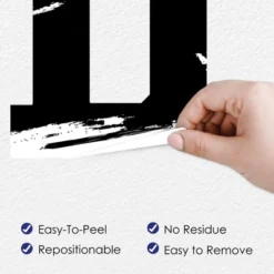 Big Dot Of Happiness Black And White Graduation Party Decor - Vinyl Wall Decals - Grad -Nursery Decor Store GUEST fc6dbe39 8483 401f 98be d03da15342ea