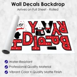 Big Dot Of Happiness Ta-Da, Magic Show - Peel And Stick Magical Birthday Party Decoration - Wall Decals Backdrop -Nursery Decor Store GUEST fcfafb98 f571 415b 9ad1 bbd4f1dc2621